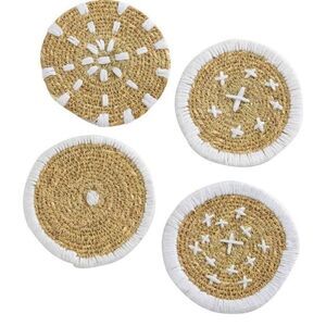 Woven Seagrass Coasters 